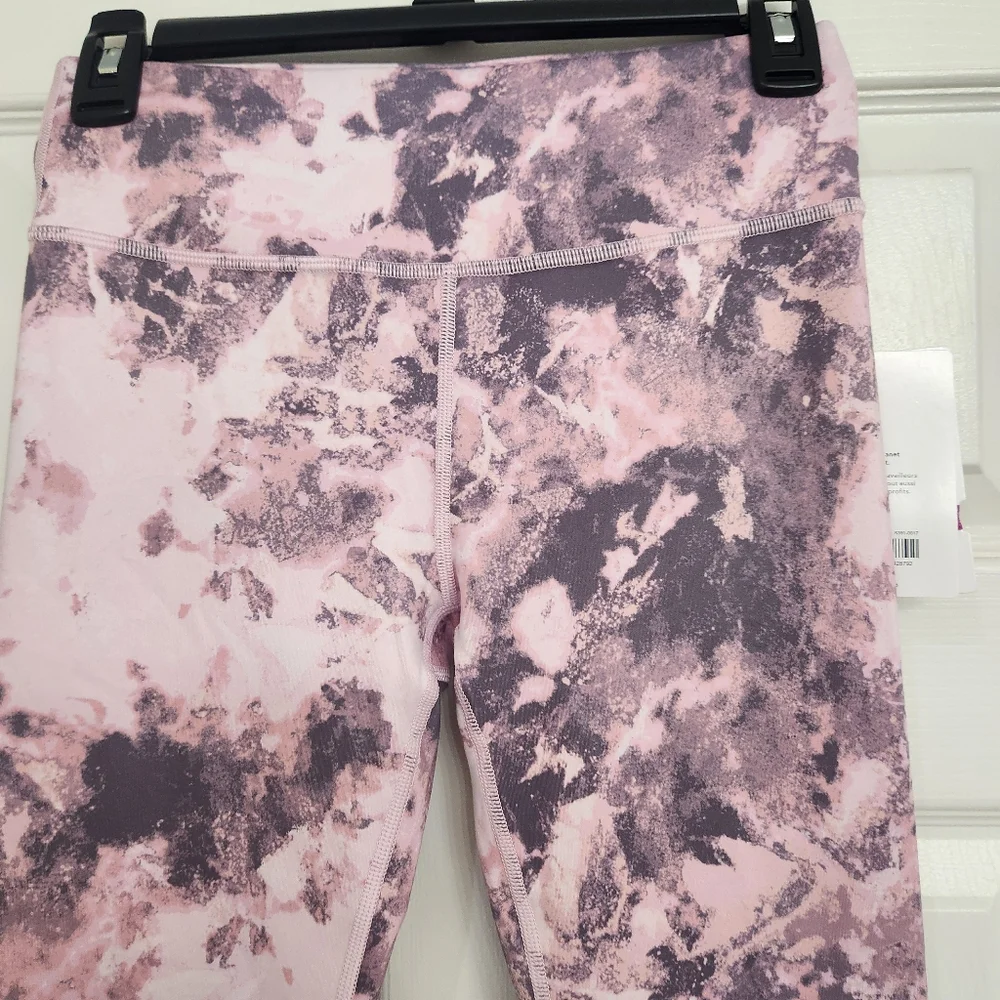 NWT Athleta Girl High Rise Printed Chit Chat Tights Leggings